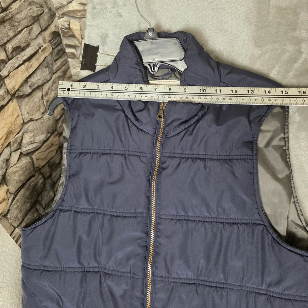 Weatherproof Vintage Mens Puffer Vest Size M Quilted Zip Front Casual‎